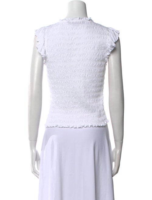 Veronica Beard Crew Neck Sleeveless Top