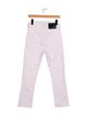 Veronica Beard High-Rise Straight Leg Jeans