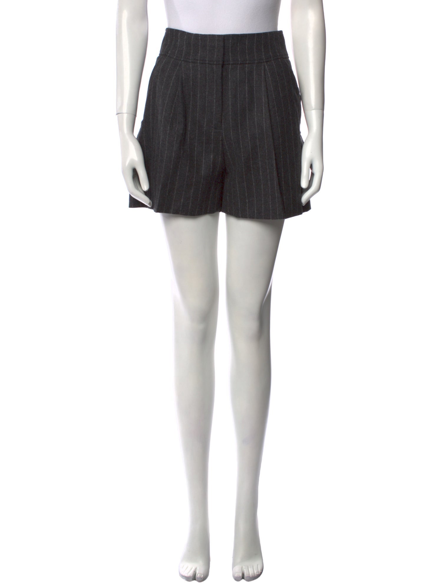 Veronica Beard Wool Mini Shorts