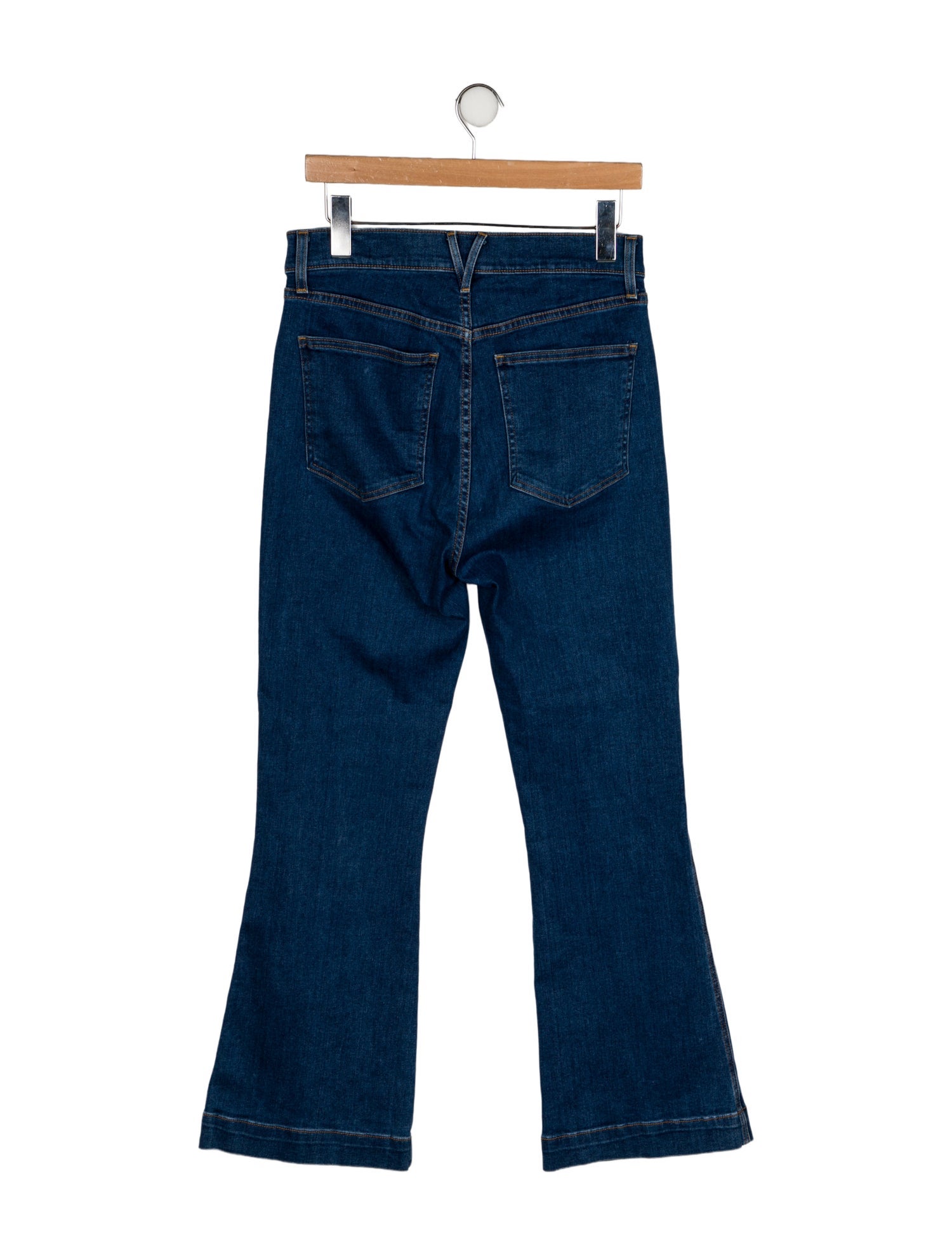 Veronica Beard High-Rise Wide Leg Jeans