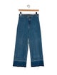 Veronica Beard High-Rise Wide Leg Jeans