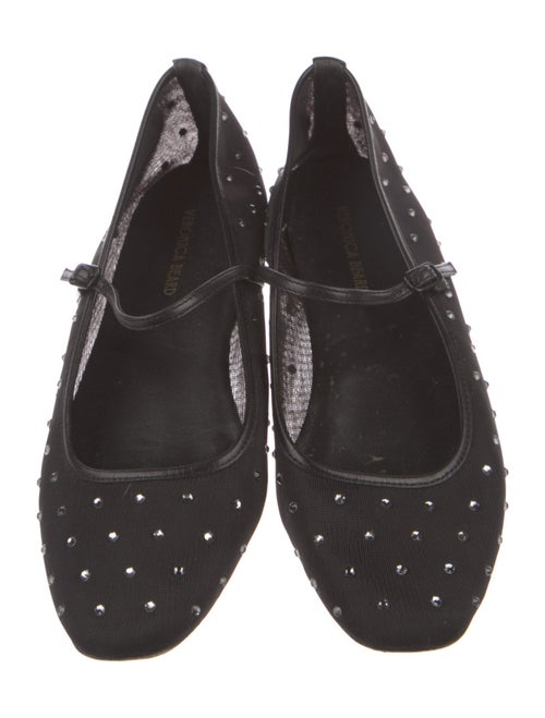 Veronica Beard Mesh Mary Jane Flats