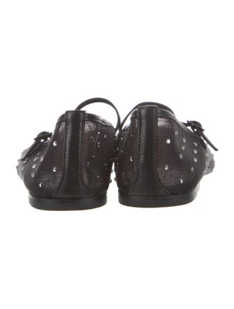 Veronica Beard Mesh Mary Jane Flats