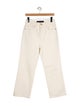 Veronica Beard High-Rise Wide Leg Jeans
