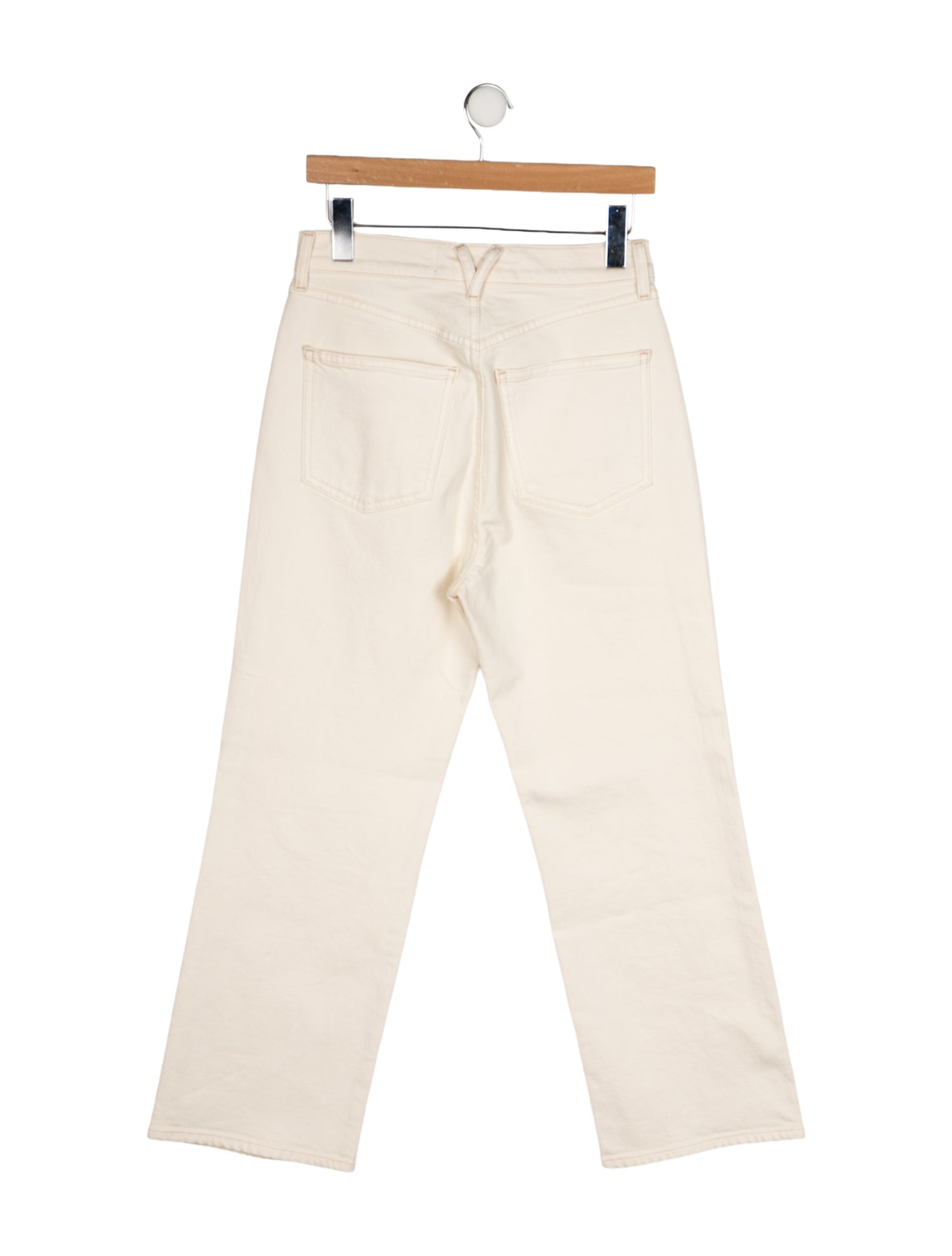 Veronica Beard High-Rise Wide Leg Jeans