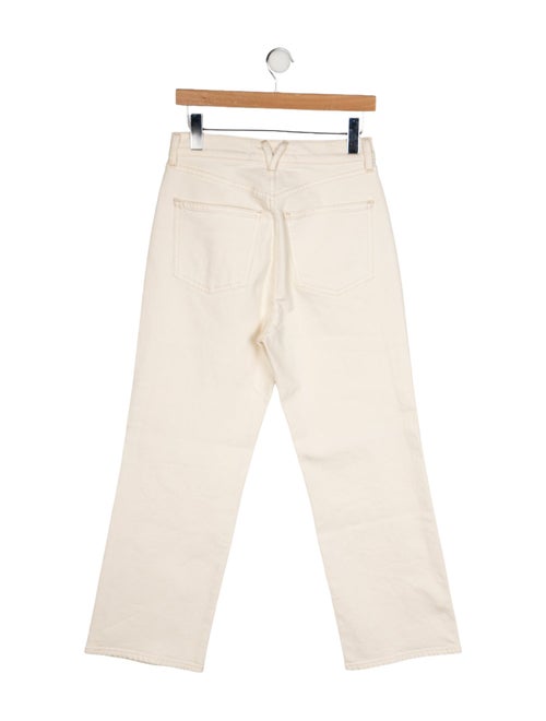 Veronica Beard High-Rise Wide Leg Jeans