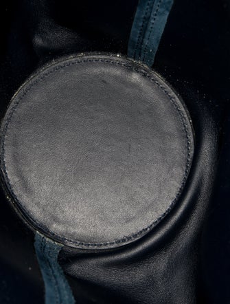 Khaite Suede Top Handle Bag