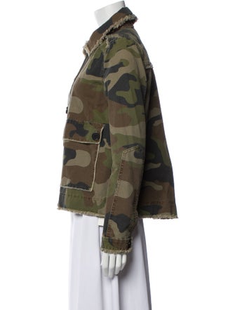 Veronica Beard Printed Utility Jacket