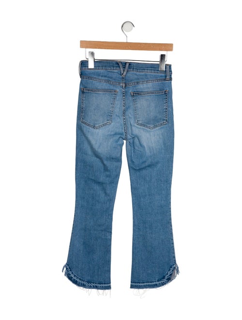 Veronica Beard Mid-Rise Straight Leg Jeans