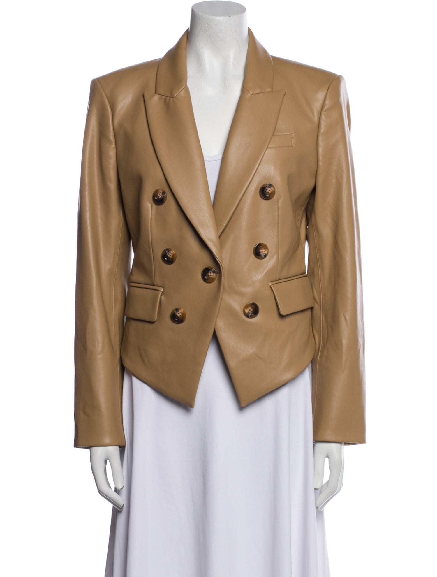 Veronica Beard Leather Blazer