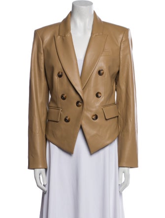 Veronica Beard Leather Blazer