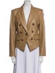 Veronica Beard Leather Blazer