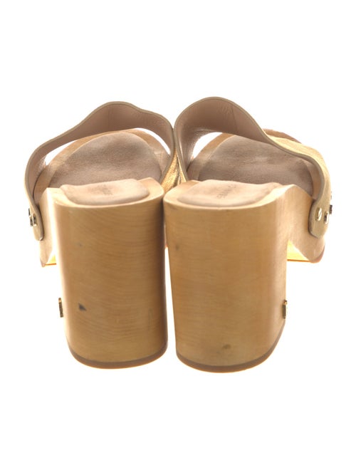 Veronica Beard Suede Studded Accents Slides