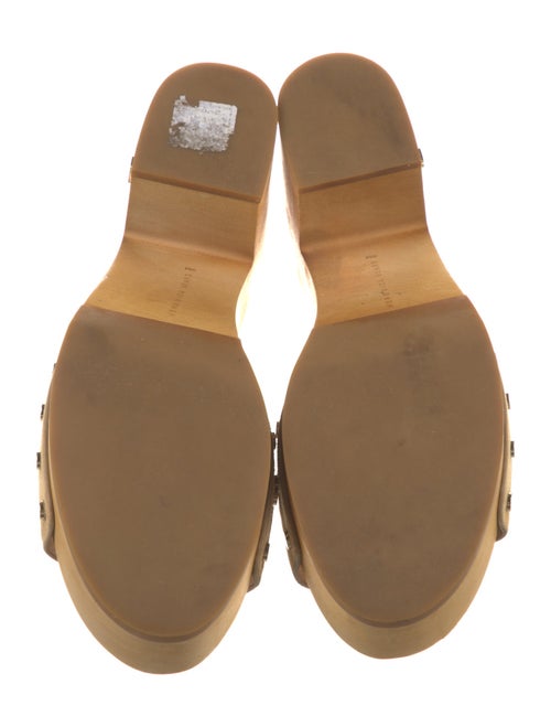 Veronica Beard Suede Studded Accents Slides