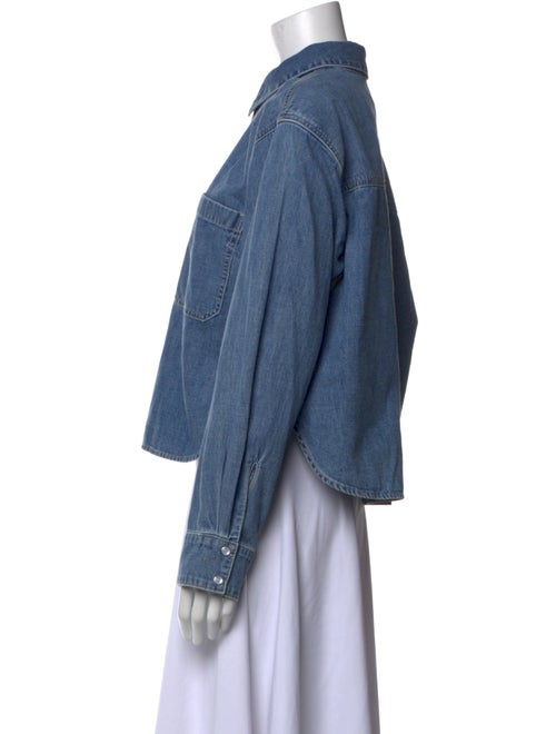 Veronica Beard Long Sleeve Button-Up Top