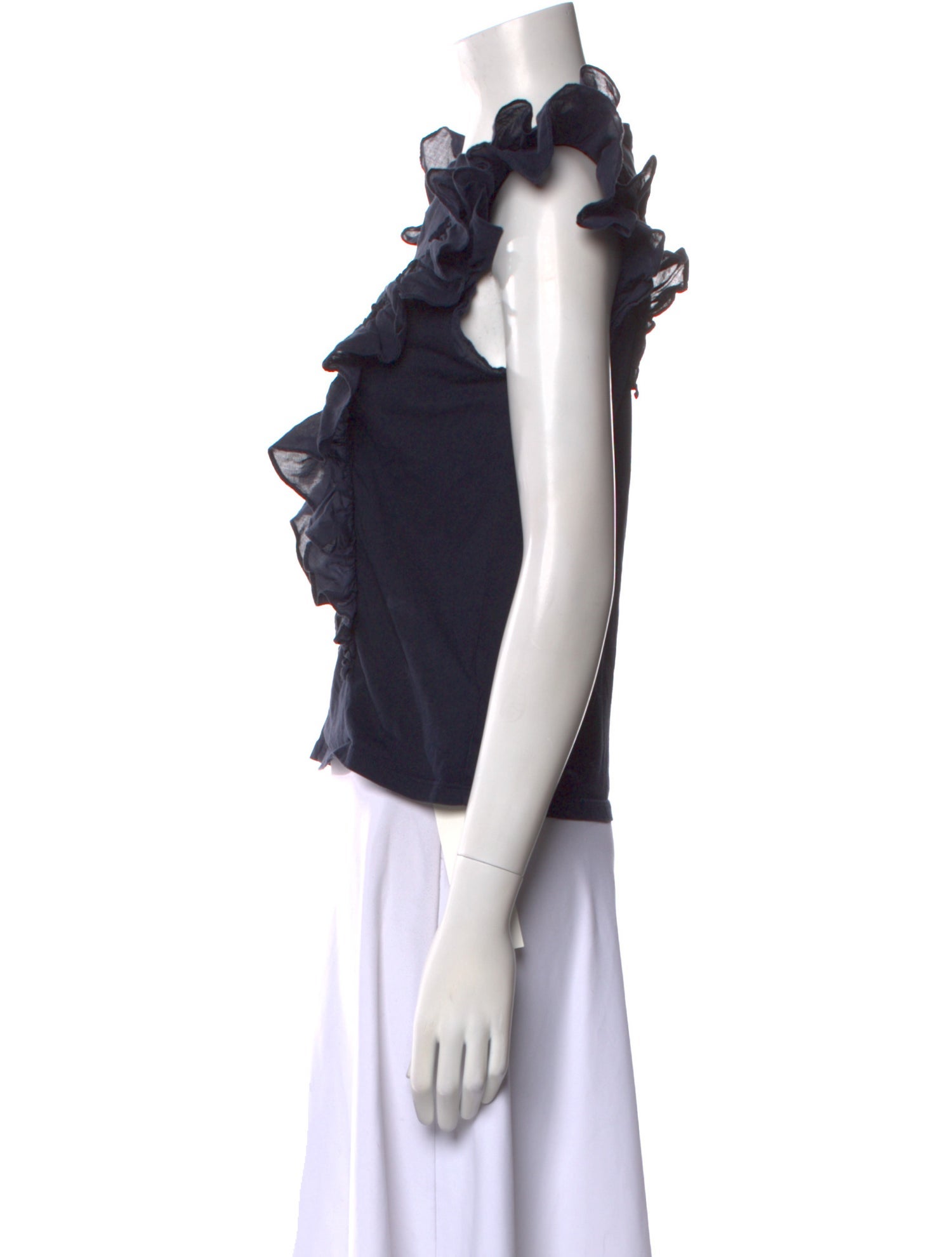 Veronica Beard Bateau Neckline Short Sleeve Top