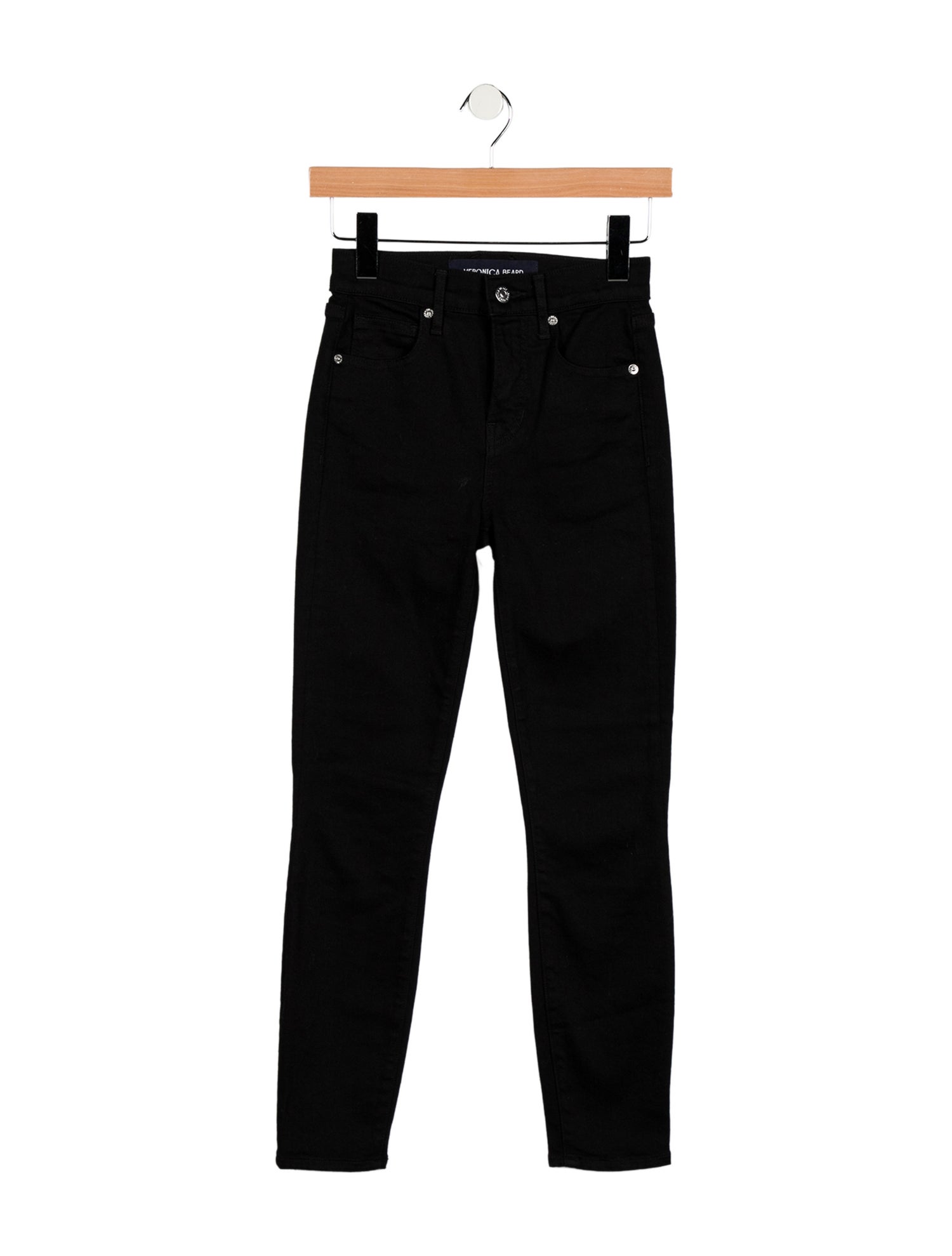 Veronica Beard Mid-Rise Skinny Leg Jeans