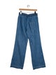 Veronica Beard High-Rise Wide Leg Jeans