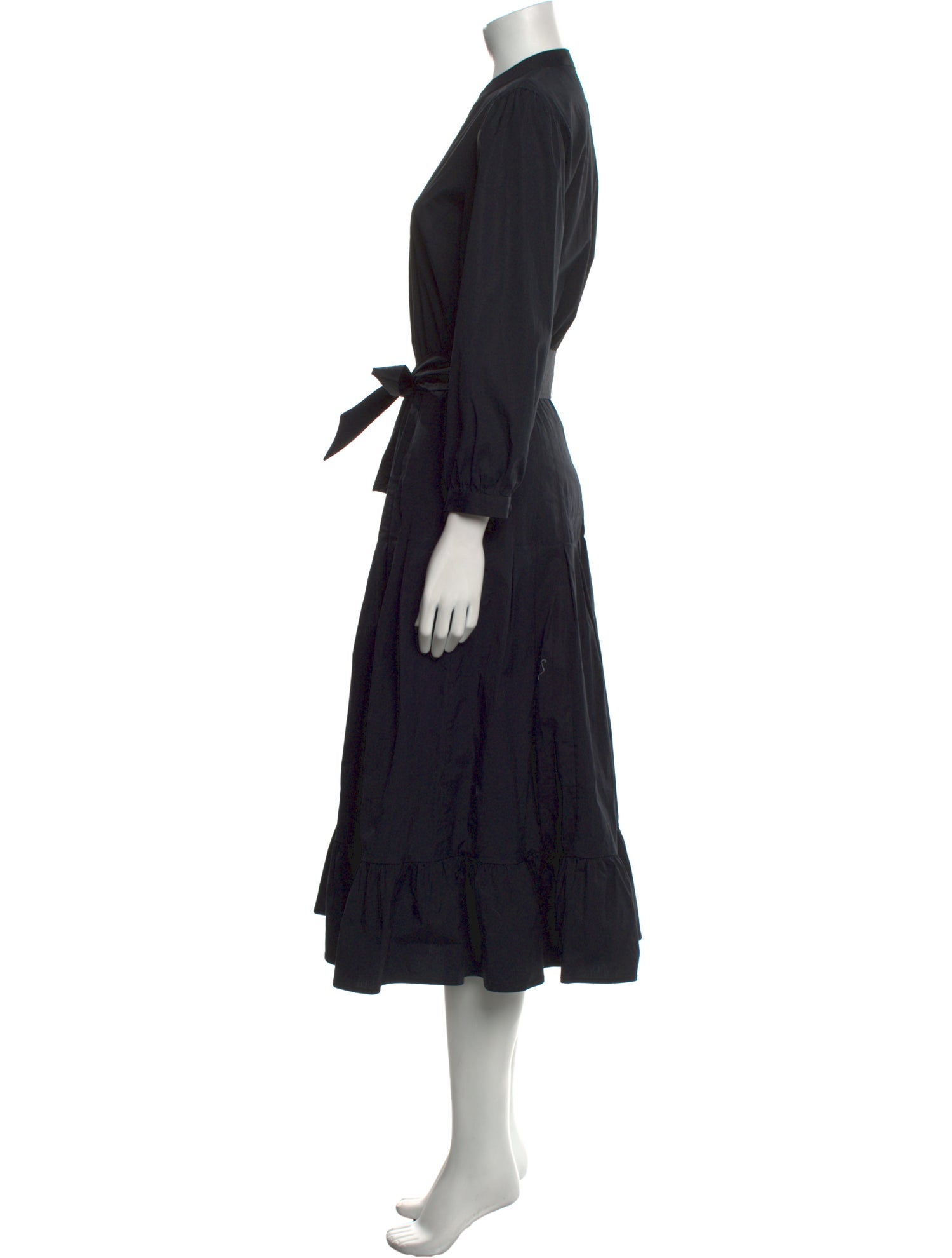 Veronica Beard V-Neck Long Dress