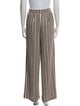 Veronica Beard Striped Wide Leg Pants