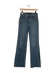 Veronica Beard Mid-Rise Wide Leg Jeans