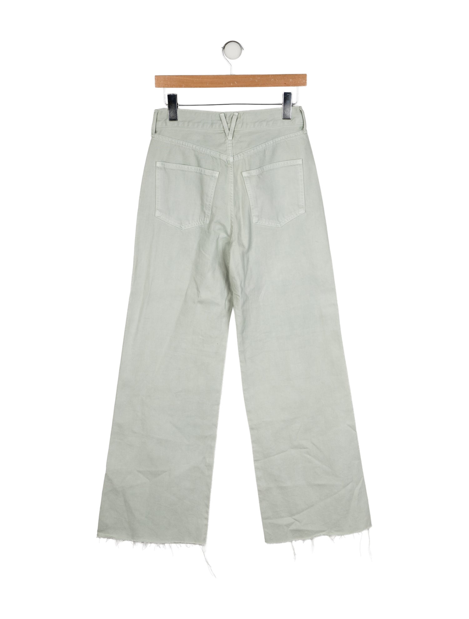 Veronica Beard High-Rise Wide Leg Jeans