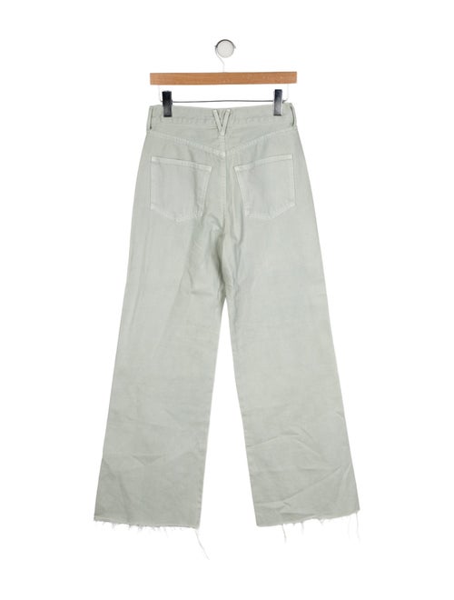 Veronica Beard High-Rise Wide Leg Jeans