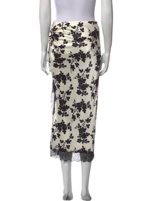 Veronica Beard Silk Midi Length Skirt