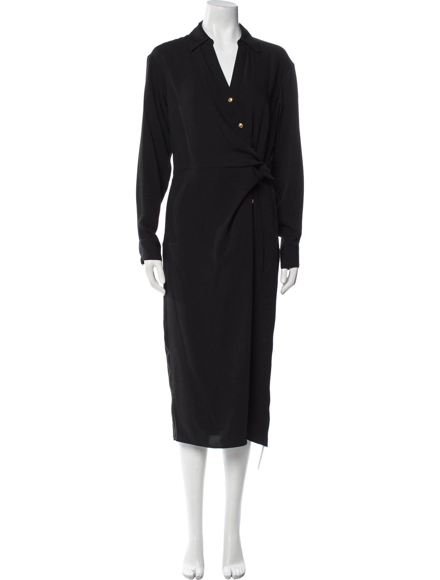 Veronica Beard V-Neck Long Dress