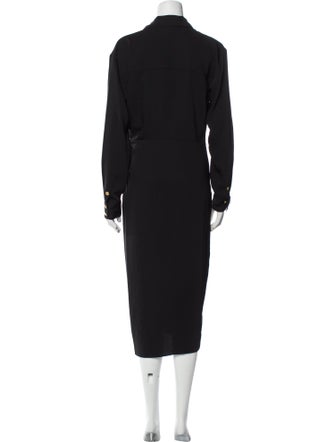 Veronica Beard V-Neck Long Dress