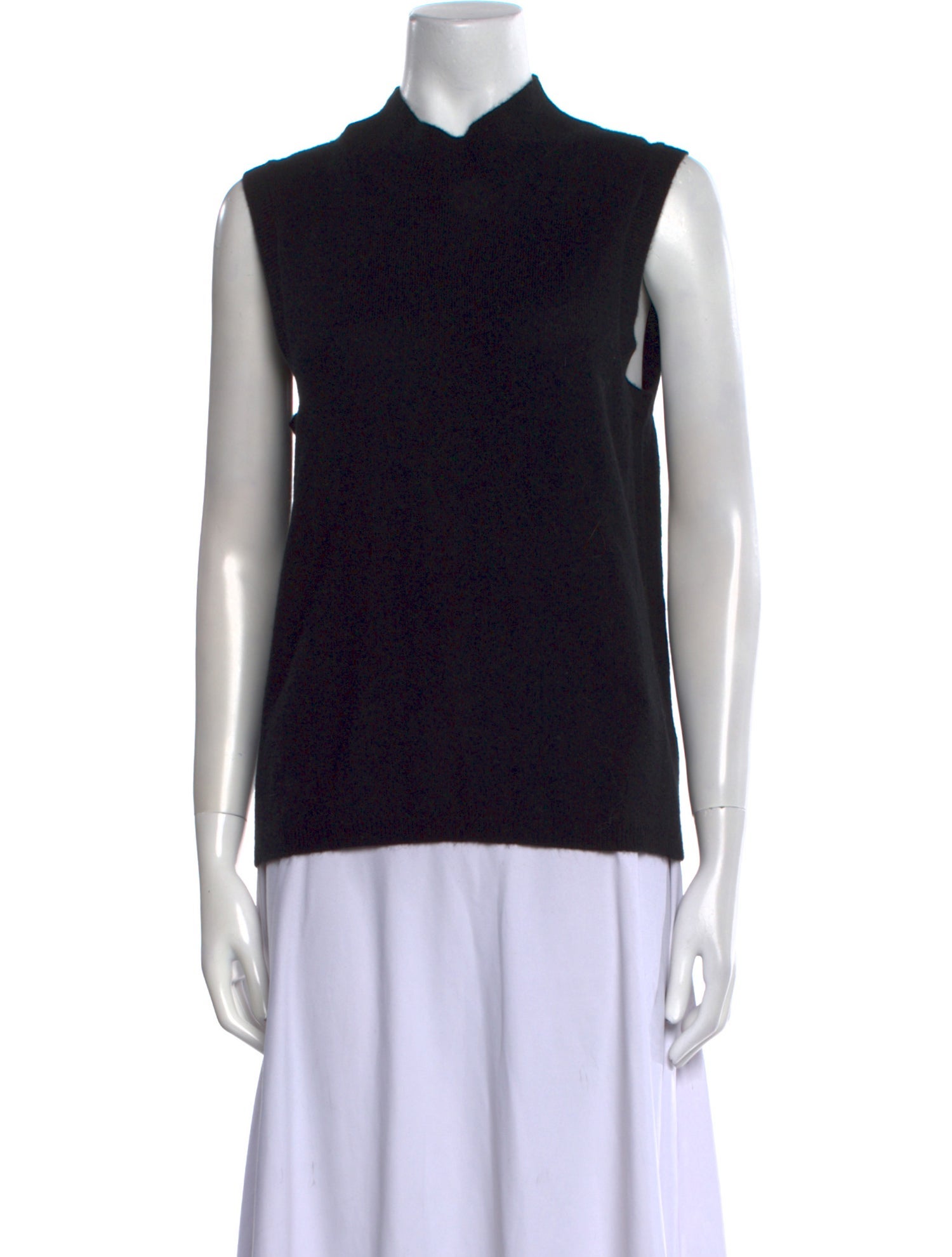 Veronica Beard Cashmere Mock Neck Sweater