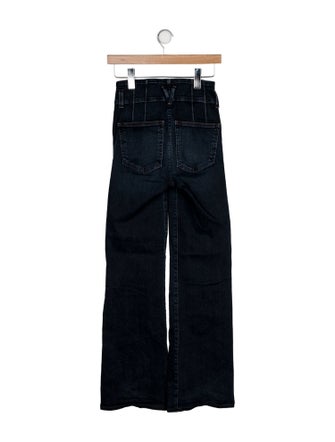 Veronica Beard High-Rise Wide Leg Jeans