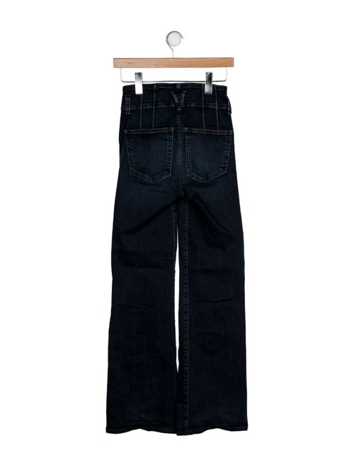 Veronica Beard High-Rise Wide Leg Jeans