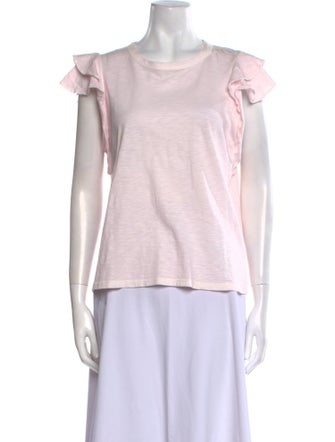 Veronica Beard Crew Neck Short Sleeve T-Shirt