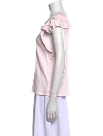 Veronica Beard Crew Neck Short Sleeve T-Shirt