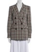 Veronica Beard Plaid Print Blazer