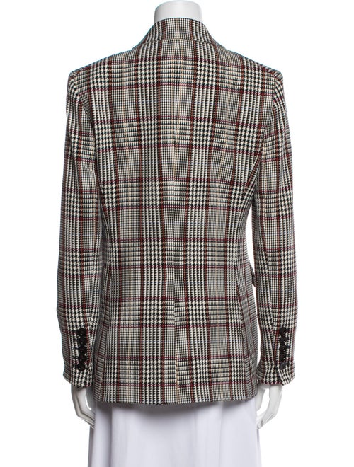 Veronica Beard Plaid Print Blazer