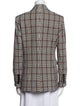 Veronica Beard Plaid Print Blazer