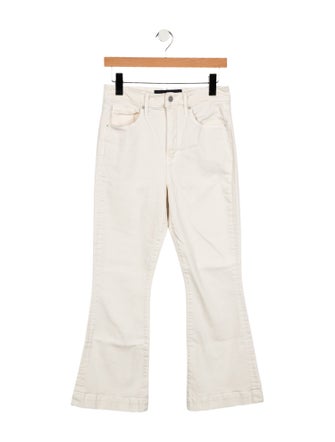 Veronica Beard High-Rise Wide Leg Jeans