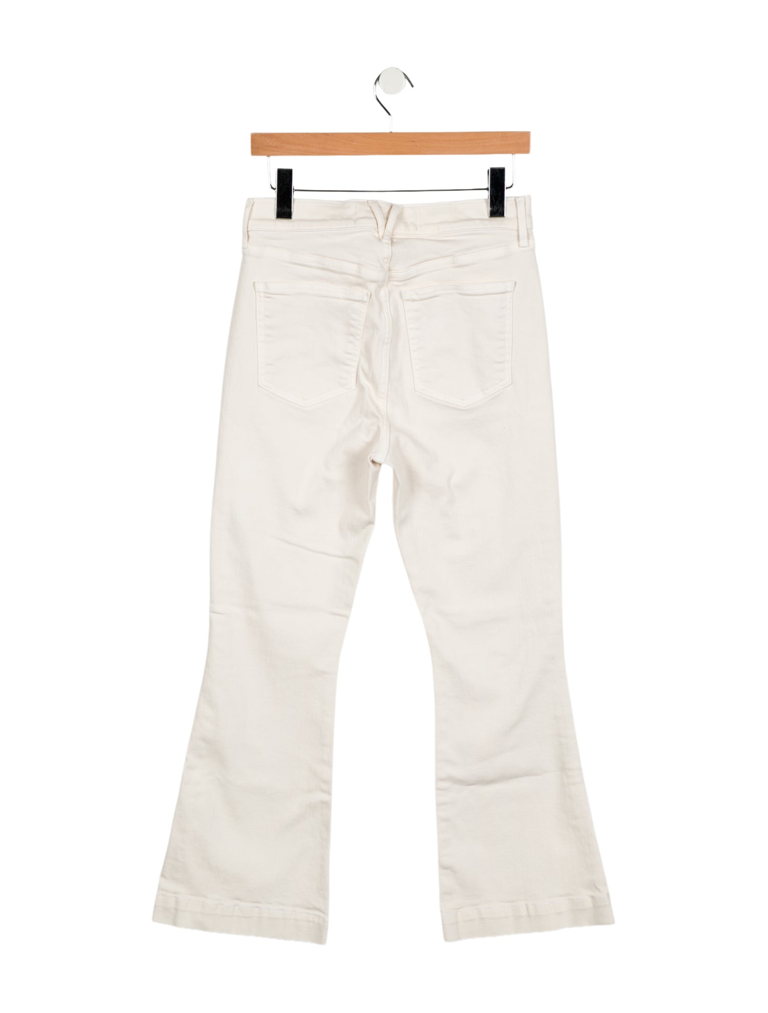 Veronica Beard High-Rise Wide Leg Jeans