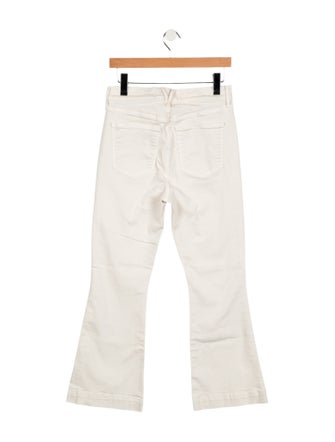 Veronica Beard High-Rise Wide Leg Jeans