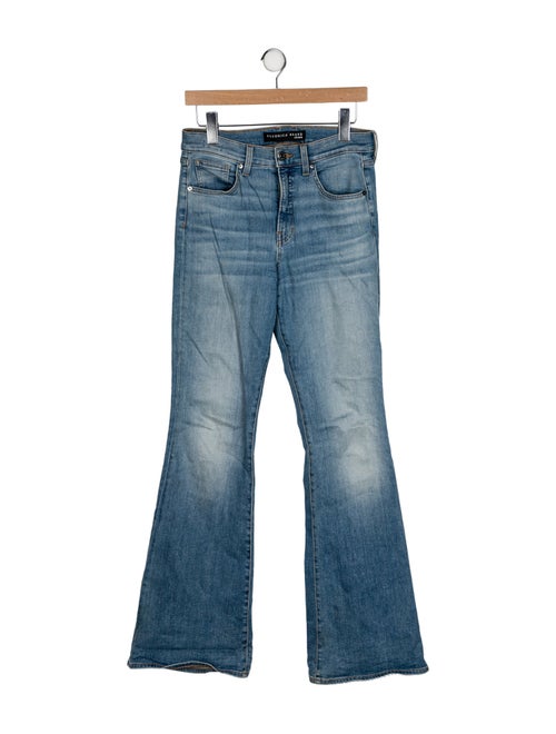 Veronica Beard Mid-Rise Flared Jeans