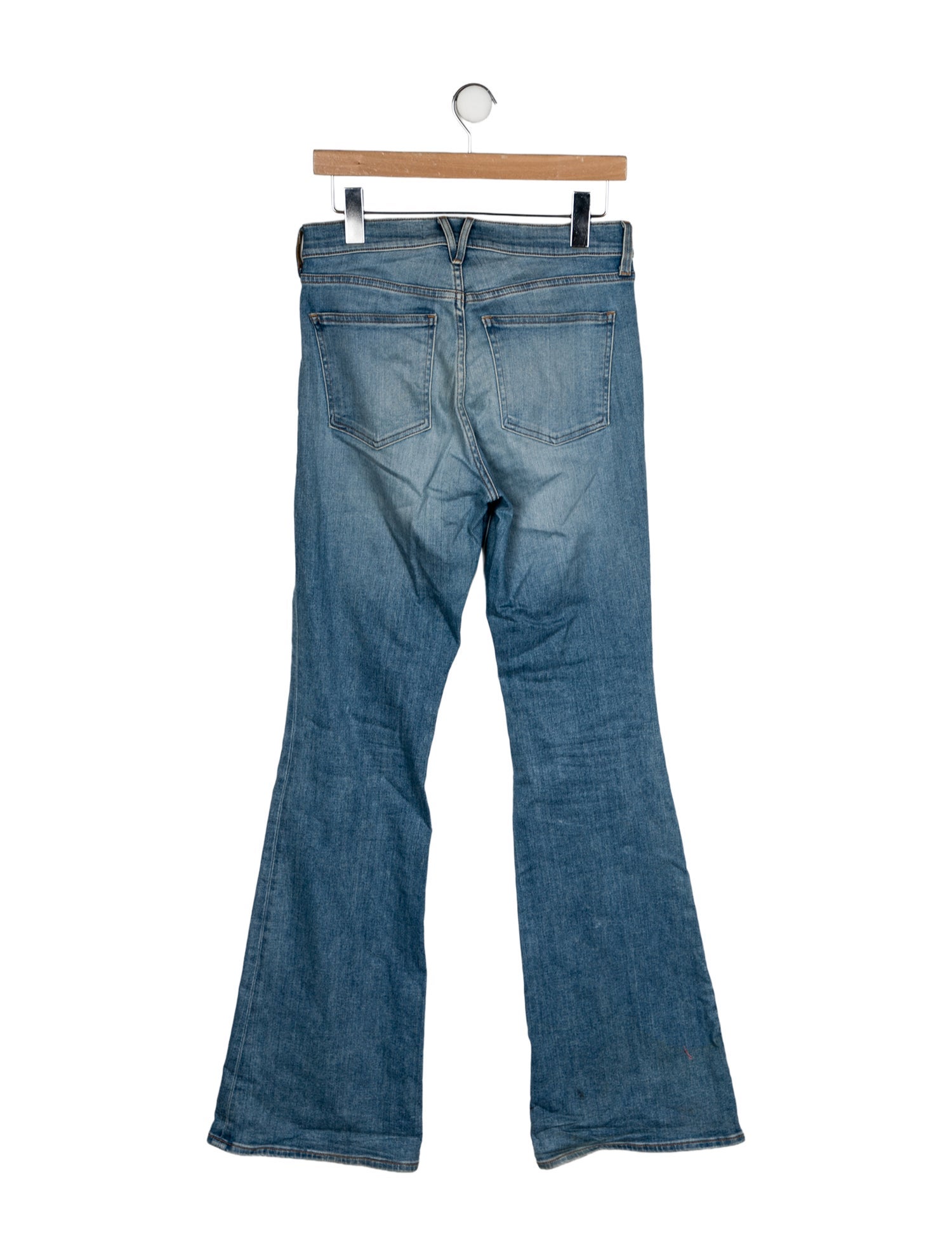 Veronica Beard Mid-Rise Flared Jeans