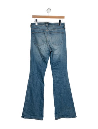 Veronica Beard Mid-Rise Flared Jeans