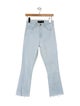 Veronica Beard High-Rise Straight Leg Jeans