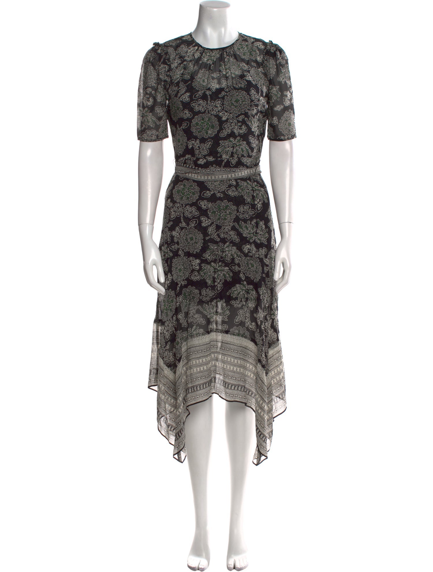 Veronica Beard Silk Long Dress