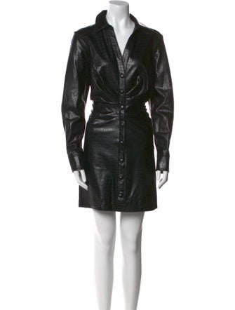 Veronica Beard V-Neck Mini Dress