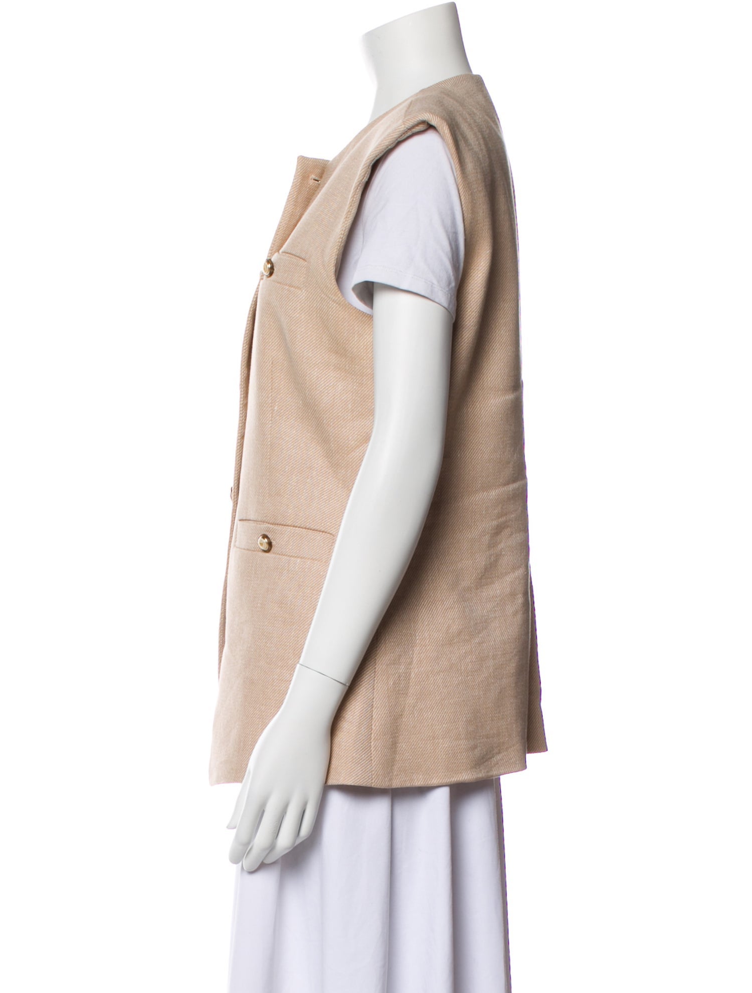 Veronica Beard Linen Vest