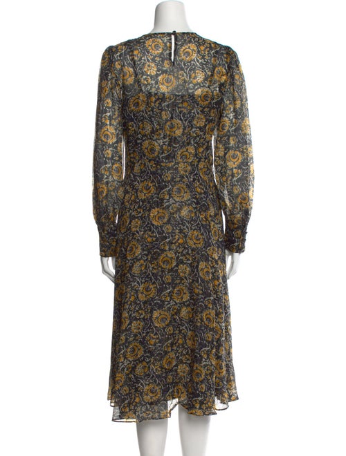 Veronica Beard Silk Midi Length Dress