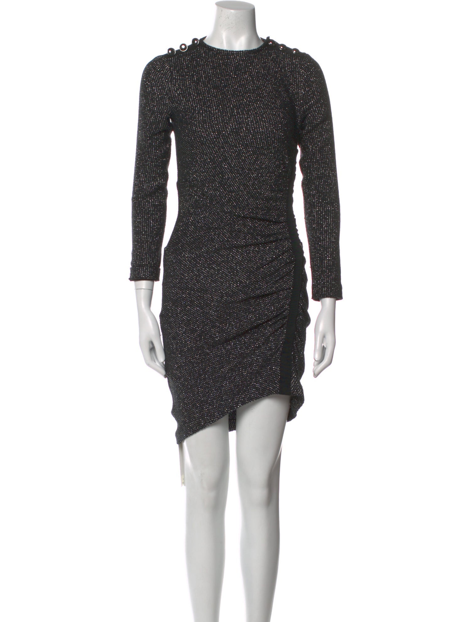 Veronica Beard Crew Neck Mini Dress